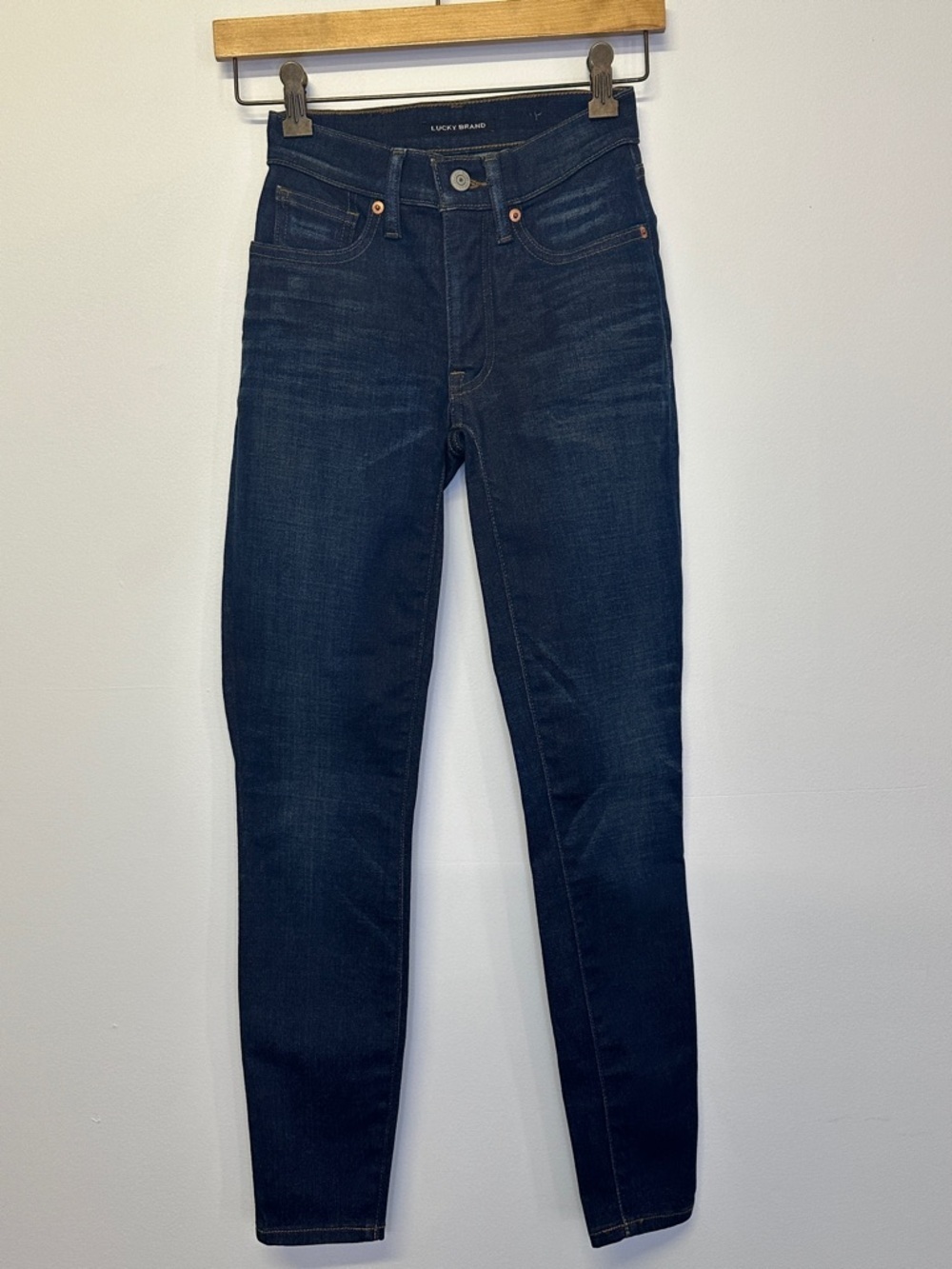Lucky Brand Dark blue Bridgette High-Rise Skinny Jeans size 00/24